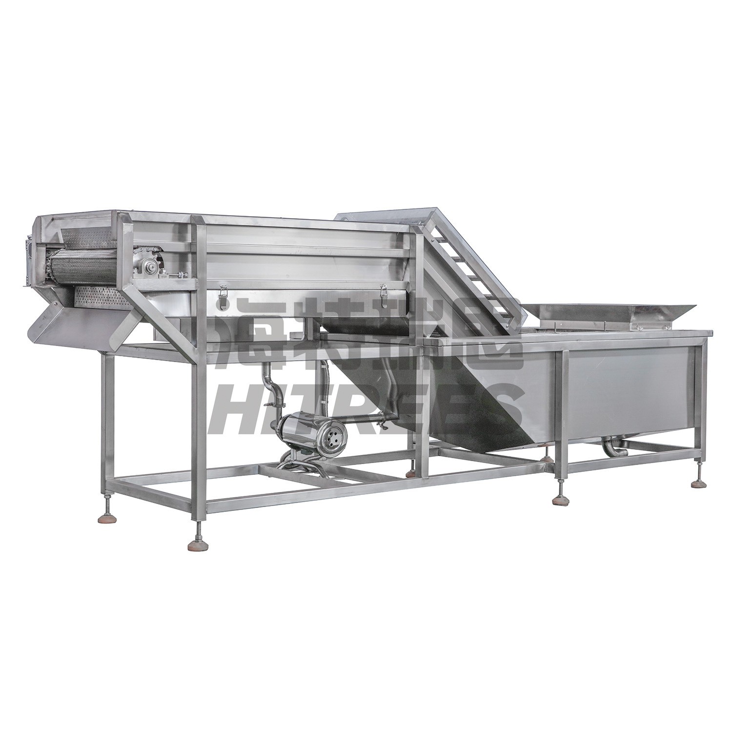 廠家直供果蔬全自動氣泡清洗機 青菜氣泡清洗機