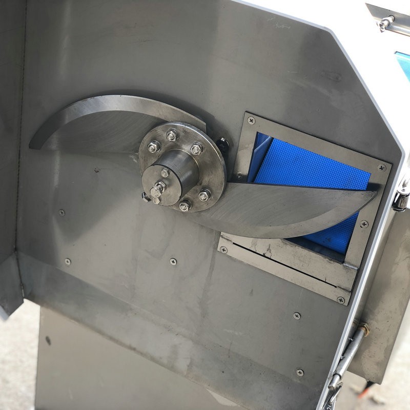 根莖類蔬菜類切片切絲機柜式商用切絲機大功率大口徑帶面板切丁機