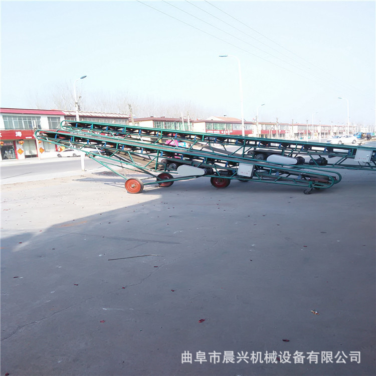 活動(dòng)簡(jiǎn)易折疊帶式輸送機(jī) 廠家直銷 移動(dòng)輕便升降裝車碼垛輸送機(jī)