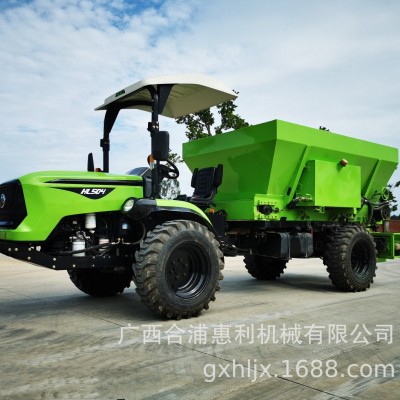 HL504惠利牌折腰小轉(zhuǎn)彎半徑田間作業(yè)犁地撒肥機(jī)多功能作業(yè)拖拉機(jī)
