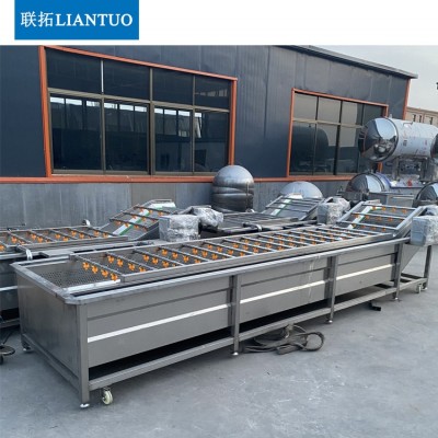 果蔬清洗機商用全自動果蔬氣泡清洗機不銹鋼果蔬氣泡清洗機