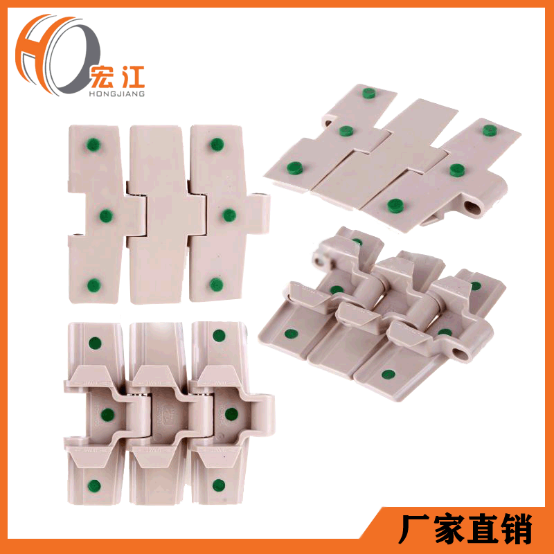 廠家直銷輸送機(jī)鏈板880平頂帶點(diǎn)膠彎鏈膠粒防滑帶帶翼八腳傳動(dòng)鏈