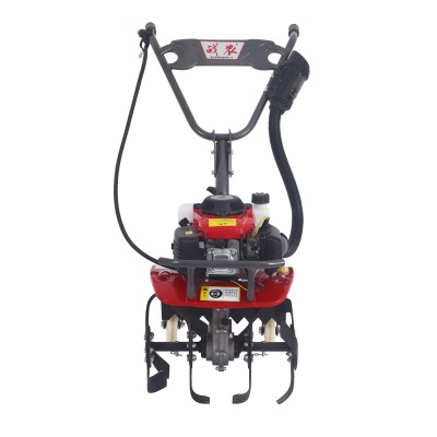 農用機械汽油小型手扶微耕機多功能除草耕地機手推松土犁地開溝機
