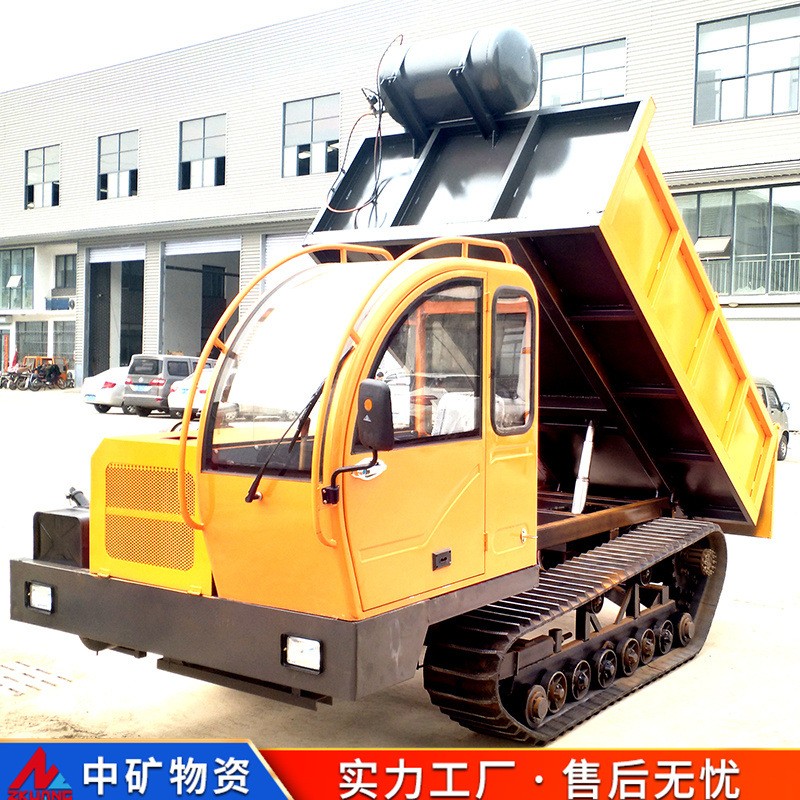 中礦履帶車 全地形爬山虎 運(yùn)輸車四不像爬坡王 山地手扶農(nóng)用自卸