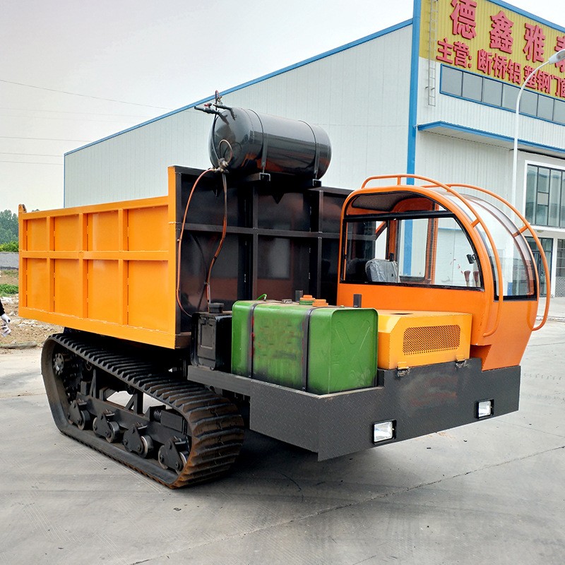 全地形履帶運(yùn)輸車 1.5噸手扶履帶車 噸位型號(hào)齊全 用處大