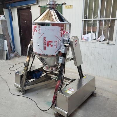 慧晨360度旋轉攪拌桶 多功能粉末顆粒混合機 飼料干粉鼓式攪拌機
