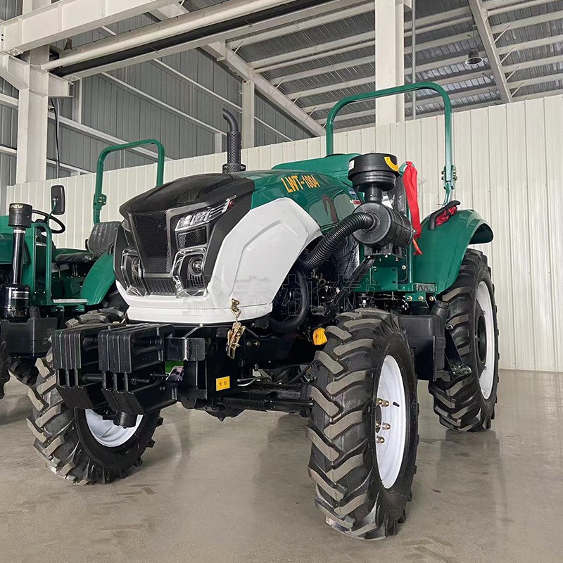 柴油四驅(qū)農(nóng)用耕地機(jī)多功能水旱兩用旋耕機(jī)大棚王大馬力四輪拖拉機(jī)