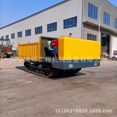 小型爬山虎履帶運輸車 3噸單缸履帶搬運車 農用履帶拖拉機
