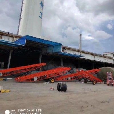 移動升降伸縮式皮帶輸送機 糧食裝車輸料穩定智能化操作 種類多樣