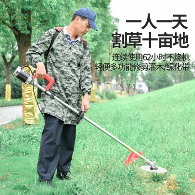 背負(fù)式農(nóng)用除草機(jī)割草機(jī)電動大功率充電式打草機(jī)開荒收割神器