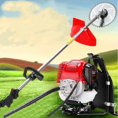 四沖程側(cè)掛式大棚地除草翻土機 背負式高枝綠籬剪 農(nóng)用汽油割灌機