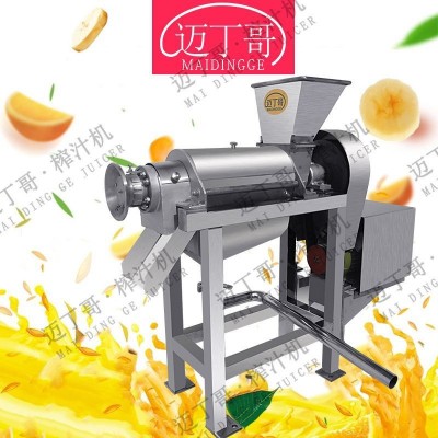 不銹鋼工業(yè)椰子壓榨機 青蘋果取汁機 鳳梨擠汁設備 西芹芹菜壓榨