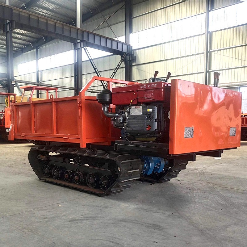 履帶運(yùn)輸車全地形爬山虎履帶車小型農(nóng)用山地果園運(yùn)輸車履帶自卸車