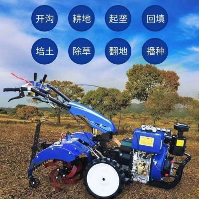 林園除草旋耕機 松土犁地機 192型柴油開溝機 起壟機