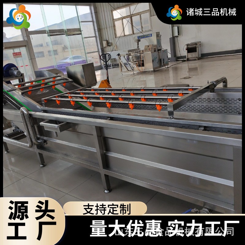 中藥材氣泡清洗機(jī)商用大型多功能氣泡清洗機(jī)