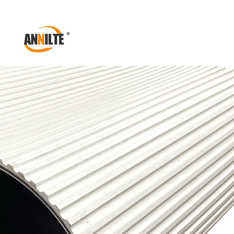 安耐工業(yè)傳送帶廠家花生脫殼機(jī)皮帶果殼脫皮拌粒機(jī)防滑PVC輸送帶