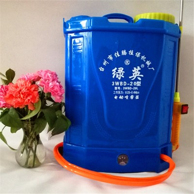 20升8A12V智能電動噴霧器電瓶噴藥泵植保機械手把雙開關三開調速