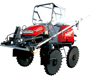 沃得3WPZ-500翼龍自走式噴桿噴霧機