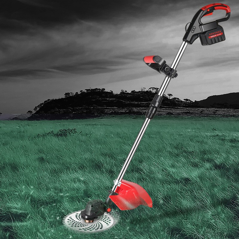 無刷鋰電割草機除鋤草機小型家用手持電動打草機充電式草坪修剪機