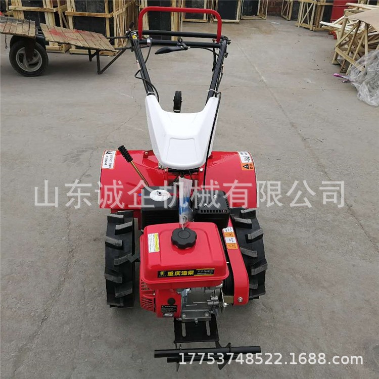 微耕機(jī)果園茶園松土機(jī) 小型開溝回填培土機(jī) 手扶式四驅(qū)微耕機(jī)