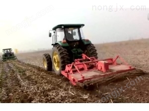 雙天1SZL深松聯合整地機作業視頻