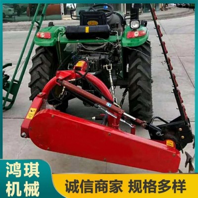 新款加固方形往復(fù)式割草機 牧草收割機 拖拉機帶刀條割 鴻琪機械