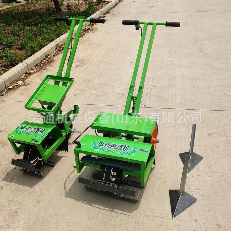 農田自走式手持開溝自動微耕機松土鏟帶寬度可調多功能電動松土機