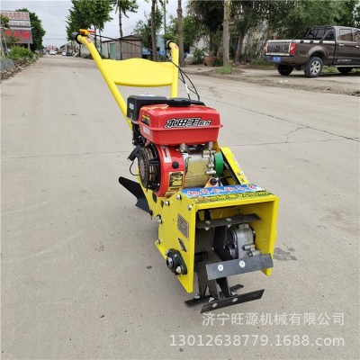 多功能汽油除草機 手推式鋤草機 兩驅松土開溝機