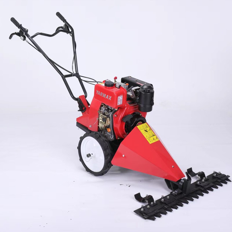 小型手推式汽油剪草機 柴油電啟動割草機草坪修剪果園雜草除草機