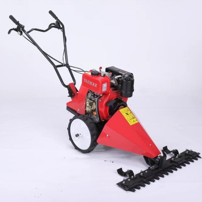 小型手推式汽油剪草機(jī) 柴油電啟動(dòng)割草機(jī)草坪修剪果園雜草除草機(jī)
