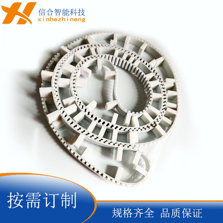 加擋邊PU皮帶