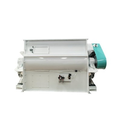 槳葉式飼料混合機 高效草料攪拌機械設備 顆粒干粉攪拌