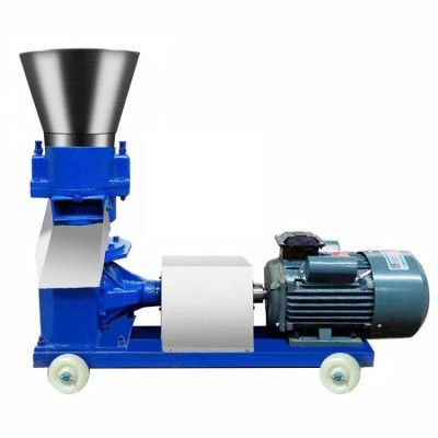 300型平模顆粒飼料制造機豬雞牛羊飼料顆粒機廠家