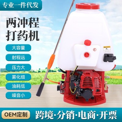 外貿767二沖程背負式機汽油打藥機出口20/ 25L園林果 樹農用噴霧器