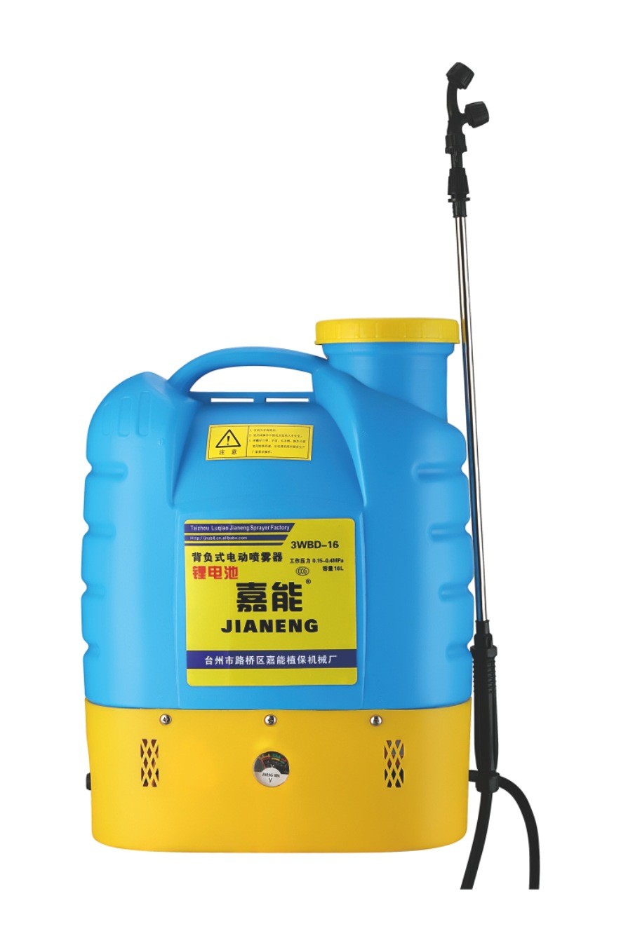 嘉能鋰電池噴霧器16L18L震撼上市 給農民減負的電動噴霧器