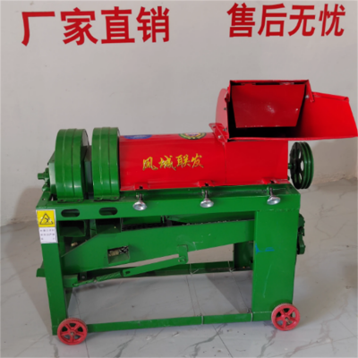 電動玉米脫粒機新款苞米脫粒機大二型雙風三層篩網加厚棒子脫粒機