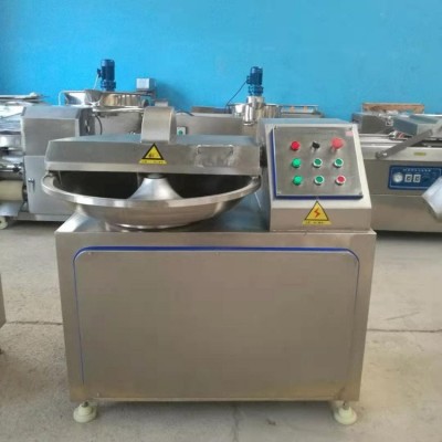 JY-96 全自動變頻高速豬魚肉制品斬拌機 大型斬菜餡設備 聚鈺