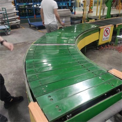 鏈板輸送機不銹鋼防腐蝕輸送設(shè)備 食品包裝輸送流水線