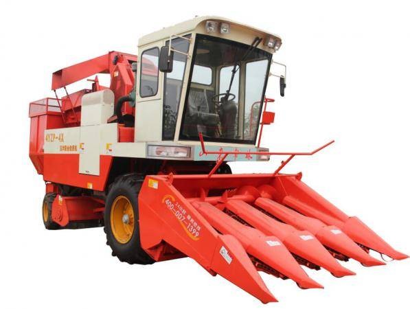 沭河4YZP-4X玉米收獲機(jī)