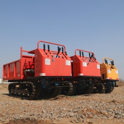 爬山王虎運輸車履帶運輸車 農(nóng)用全地形果園山地自卸車運料拖拉機