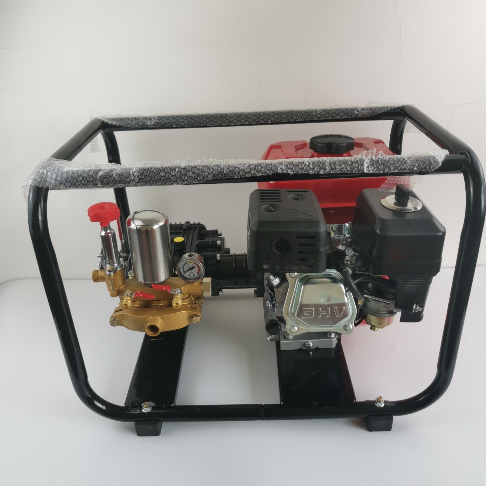 農用直聯柱塞泵園林果樹打藥機殺蟲施肥直連電啟動汽油噴霧器