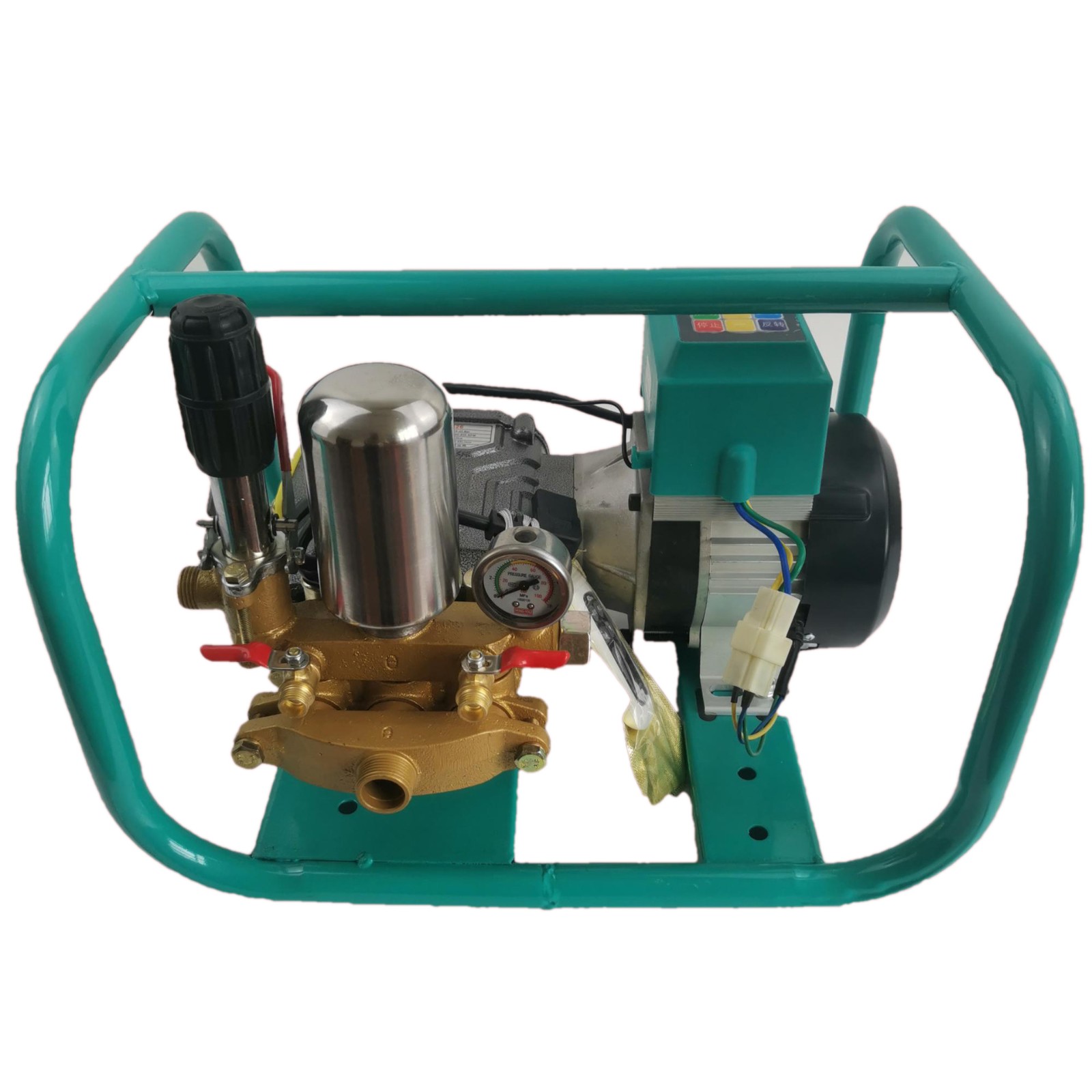 48V/60V農用三缸柱塞泵園林高壓電動三輪車專用打藥泵遙控噴霧機