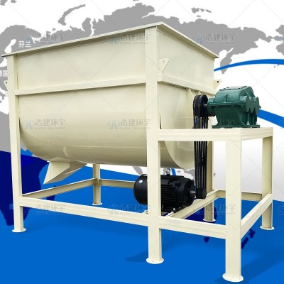 臥式攪拌機(jī)混料機(jī) 干濕兩用飼料攪拌機(jī) 牛羊養(yǎng)殖場青儲(chǔ)混料機(jī)