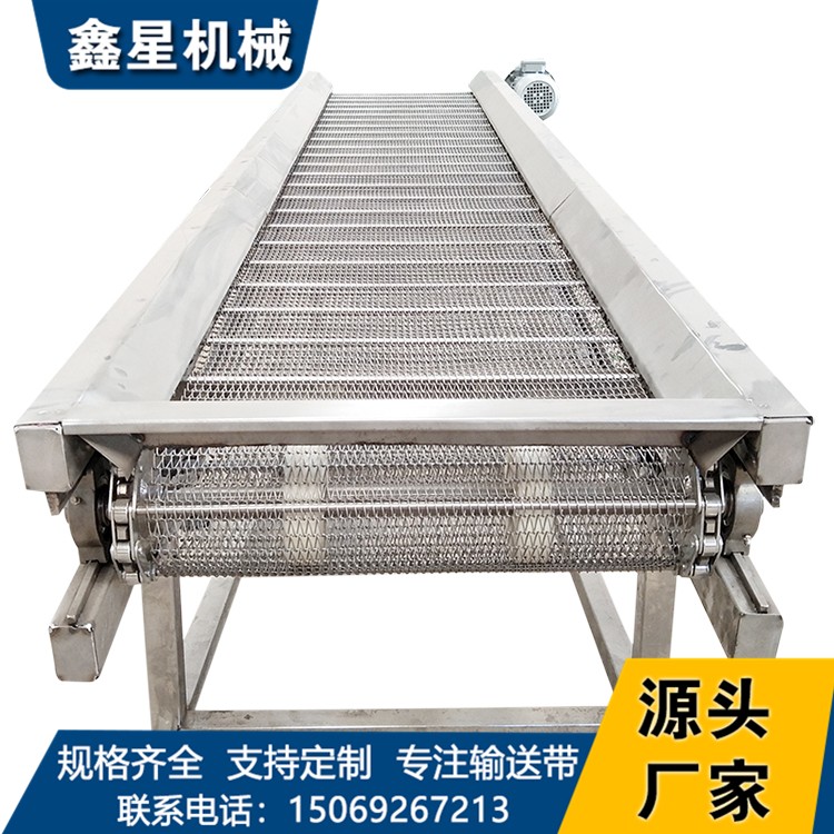定制工業(yè)自動化流水線不銹鋼網(wǎng)鏈輸送機(jī) 耐高溫鏈網(wǎng)輸送設(shè)備