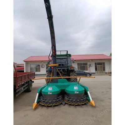 新型山東美澤青儲機割臺背負式割臺