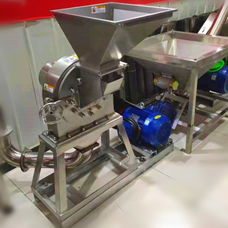 廠家直供不銹鋼五谷雜糧粉碎機(jī) 30型圓盤式自吸粉碎設(shè)備