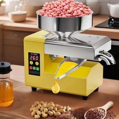 R系列新款榨油機批發小型家用商用不銹鋼榨油機跨境代發外貿出口