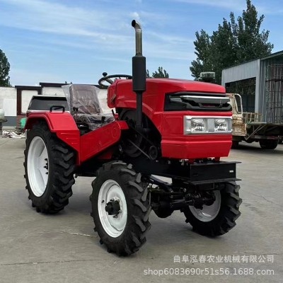 泓春小型35馬力四輪拖拉機 小型農(nóng)用拖拉機 大馬力單杠四驅(qū)拖拉機