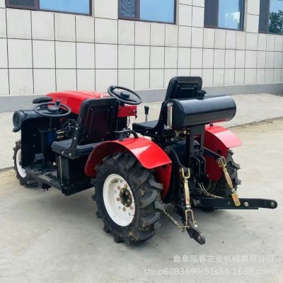 直銷偏置35馬力單缸兩驅(qū)小型大棚王拖拉機果園施肥機風(fēng)送式打藥機