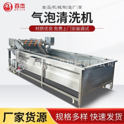 果蔬氣泡清洗機小龍蝦清洗設備葡萄干瓜果氣泡清洗機廠家直銷